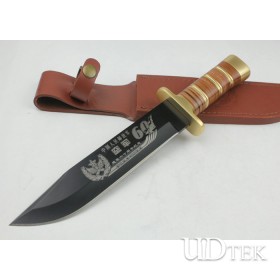The 60th anniversary of the air force Memory Knife Training Knife for Amry with Brass Handle UDTEK01347